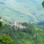 Distant view of Wazeho Cement Factory