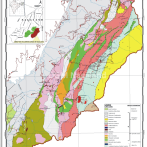 Geological Map showing Limestone Deposits of Nagaland