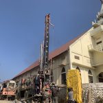 DTH Drilling Rig at Church Complex