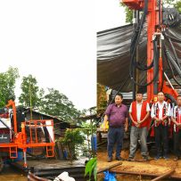 Commissioning of DGM Unit 25 at Waromung Coal Block by the Director, Dr. Kenyelo Rengma in the presence of DGM Officials, Waromung VCC and members